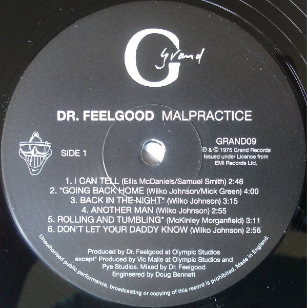 Dr. Feelgood - Malpractice