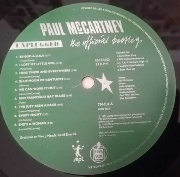 Paul McCartney ポール・マッカートニー/Osaka,Japan 1990 AUD