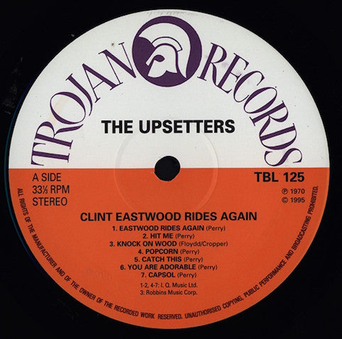 Upsetters ‎– Eastwood Rides Again