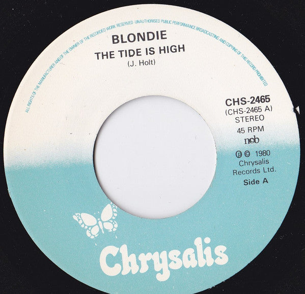 Blondie - The Tide Is High