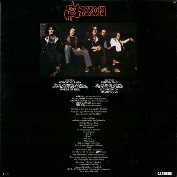 Saxon - Wheels Of Steel