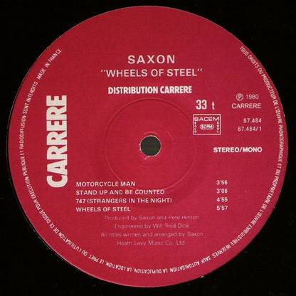 Saxon - Wheels Of Steel