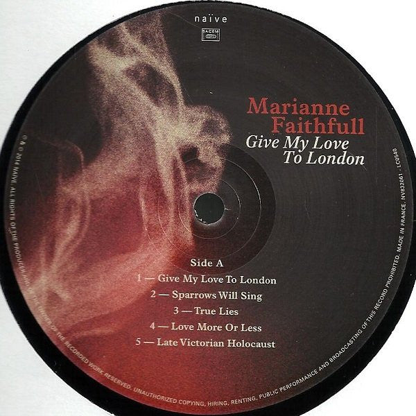 Faithfull, Marianne - Give My Love To London