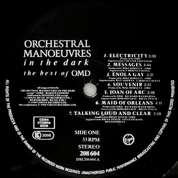 Orchestral Manoeuvres In The Dark - Best Of OMD