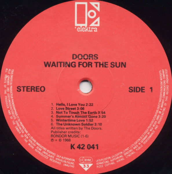 Doors - Waiting For The Sun - RecordPusher  