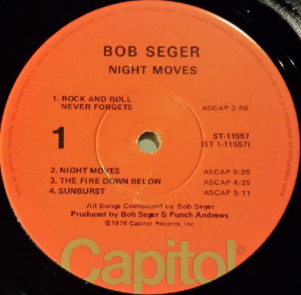 Bob Seger & The Silver Bullet Band - Night moves