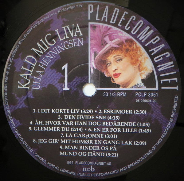Henningsen, Ulla - Kald Mig Liva