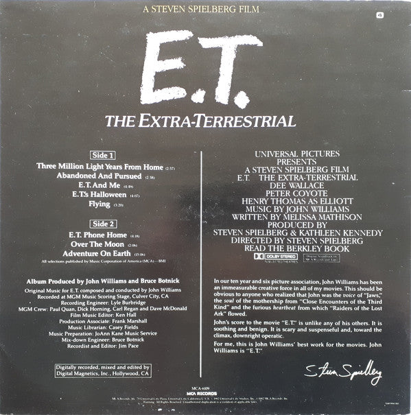 E.T. - OST.