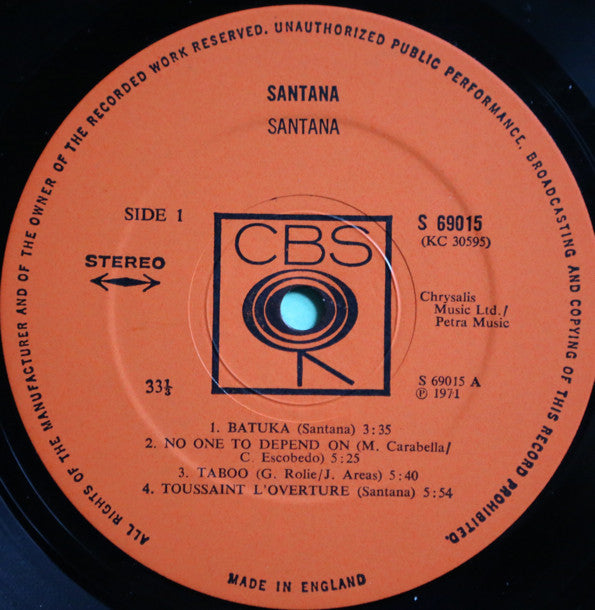 Santana - The Third Album