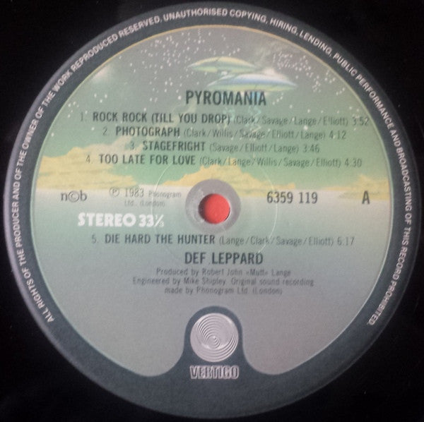 Def Leppard - Pyromania