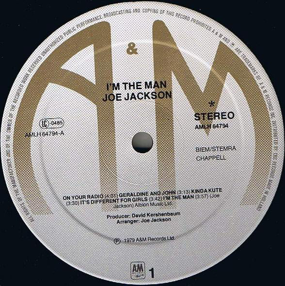 Jackson, Joe - I'm The Man