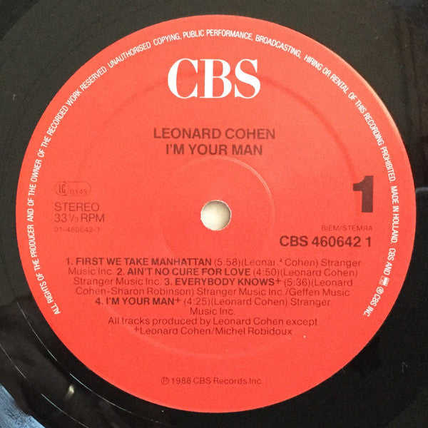 Cohen, Leonard - I'm Your Man