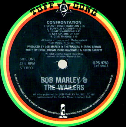 Marley, Bob & The Wailers ‎– Confrontation