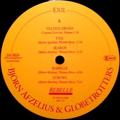 Björn Afzelius & Globetrotters ‎– Exil