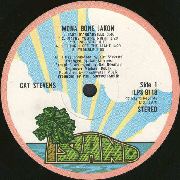 Stevens, Cat - Mona Bone Jakon