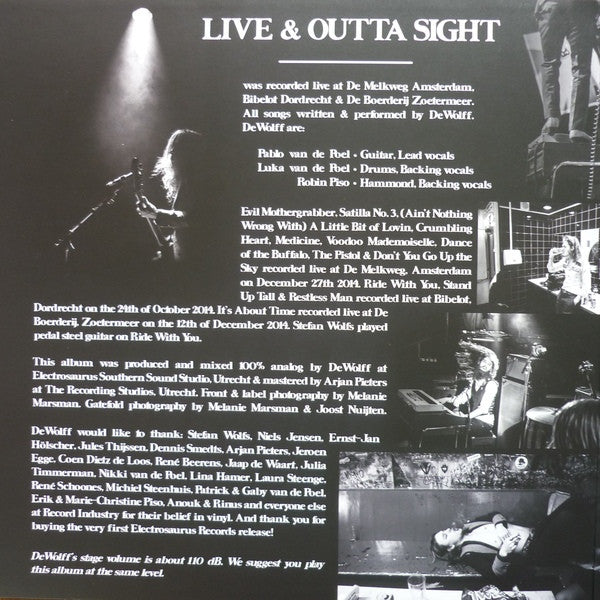 Dewolff - Live & Outta Sight