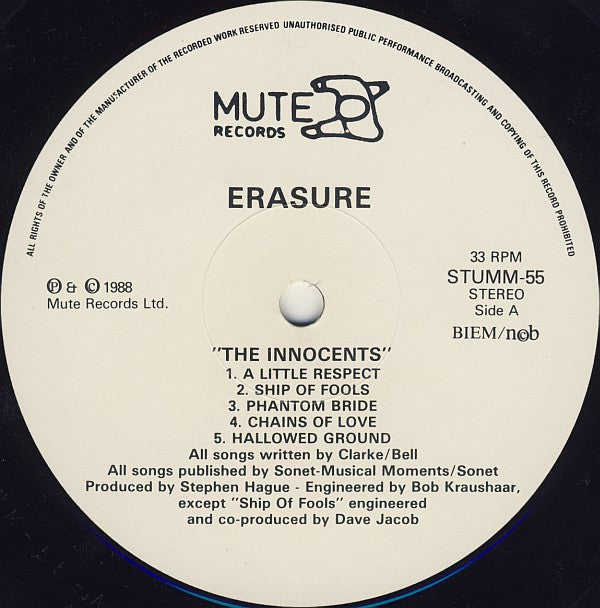 Erasure - The Innocents