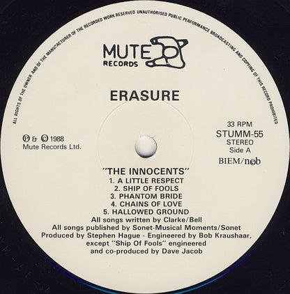 Erasure - The Innocents