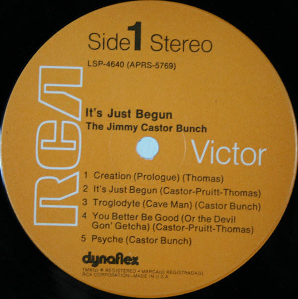 Castor, Jimmy - It's Just Begun