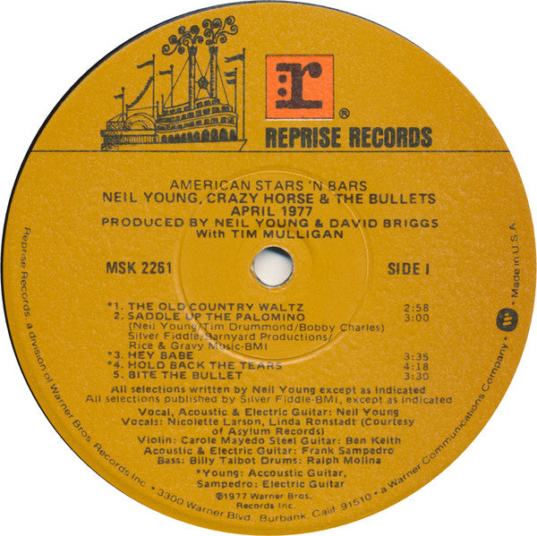 Young, Neil ‎– American Stars 'N Bars