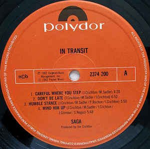 Saga - In Transit