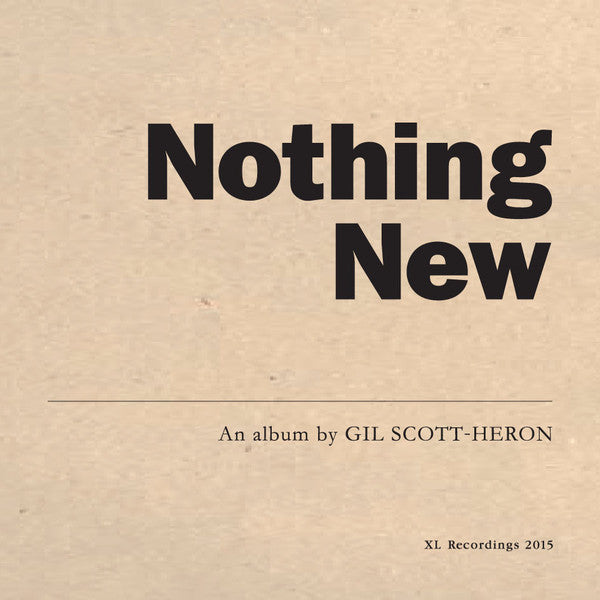 Scott-Heron, Gil - Nothing New