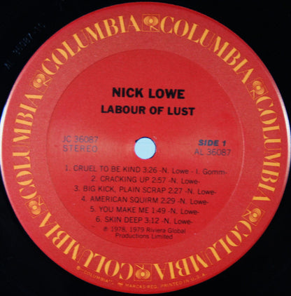 Lowe, Nick - Labour Of Lust