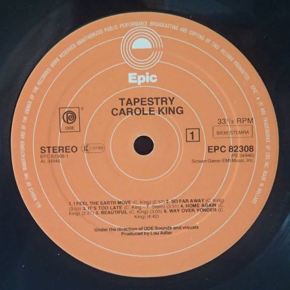 King, Carole - Tapestry