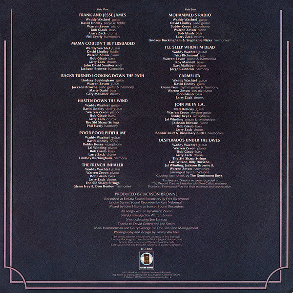 Zevon, Warren - Warren Zevon