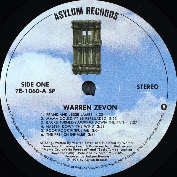 Zevon, Warren - Warren Zevon