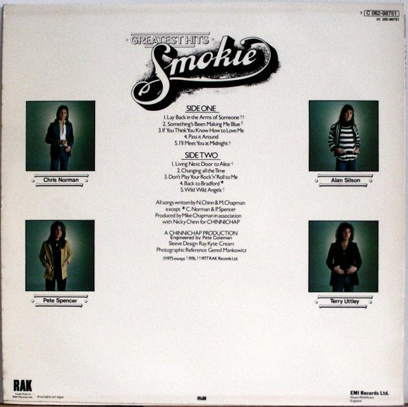 Smokie ‎– Greatest Hits
