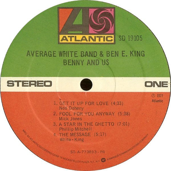 Average White Band & Ben E. King - Benny And Us
