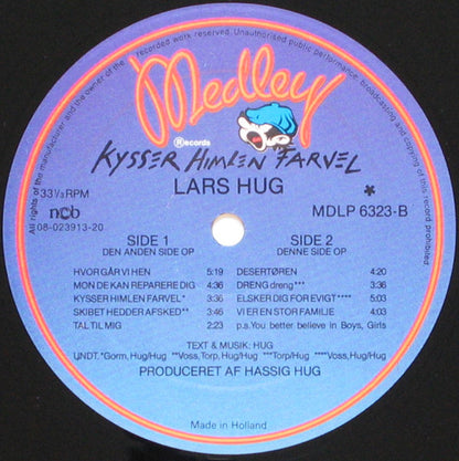 H.U.G. Lars - Kysser Himlen Farvel