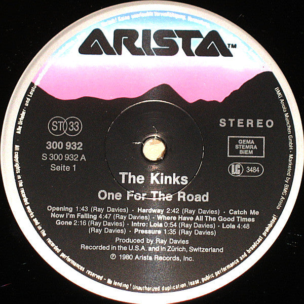 Kinks - One For The Road