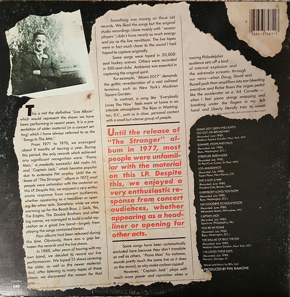 Joel, Billy - Songs In The Attic