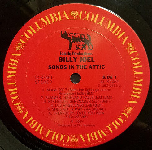 Joel, Billy - Songs In The Attic