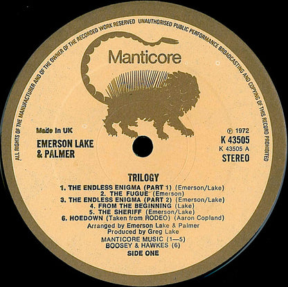Emerson, Lake And Palmer - Trilogy