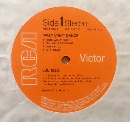 Reed, Lou - Sally Can't Dance