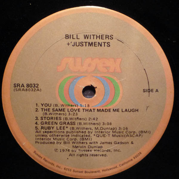 Withers, Bill - +Justments