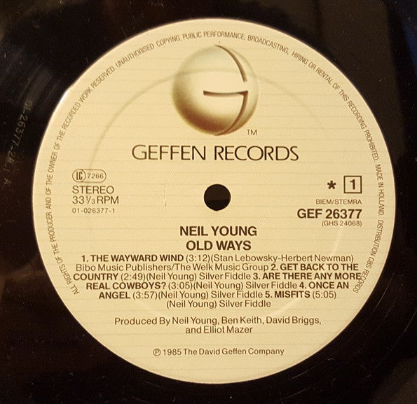 Young, Neil - Old Ways