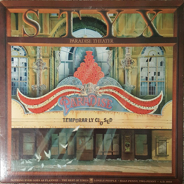 Styx ‎– Paradise Theatre