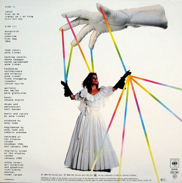 Linnet, Anne & Marquis De Sade ‎– Hvid Magi