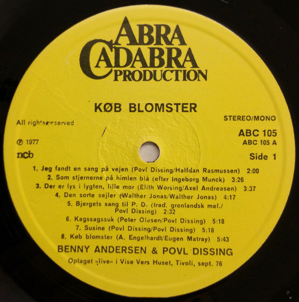 Benny Andersen & Povl Dissing ‎– Køb Blomster ...