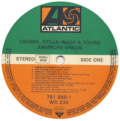 Crosby, Stills, Nash & Young - American Dream