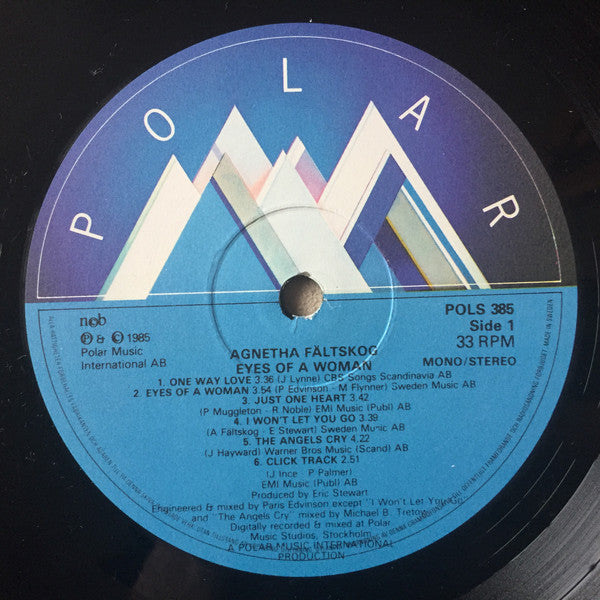 Fältskog, Agnetha ‎– Eyes Of A Woman