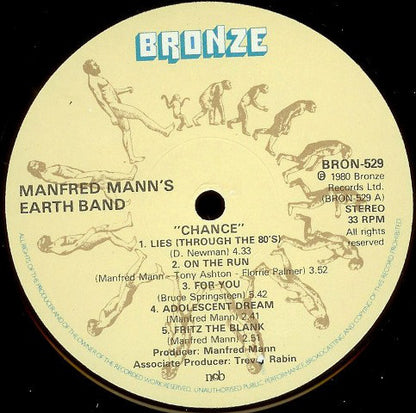 Manfred Mann's Earth Band ‎–  Chance