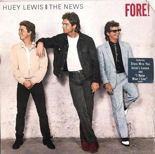 Huey Lewis And The News ‎– Fore!