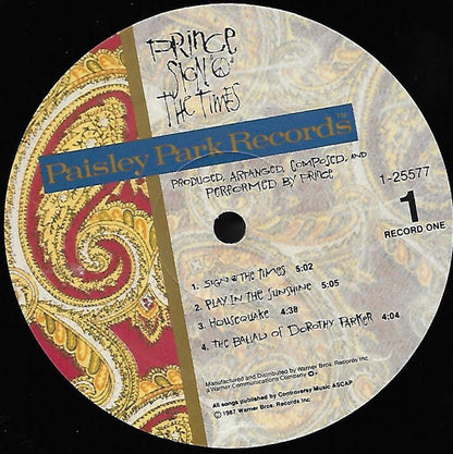 Prince - Sign O The Times