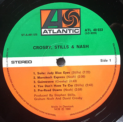 Crosby, Stills & Nash - Crosby, Stills & Nash