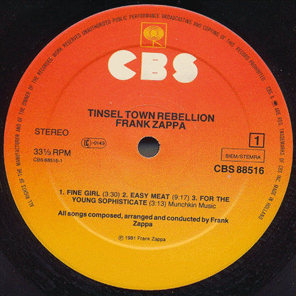 Zappa, Frank - Tinseltown Rebel Lion